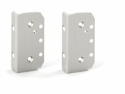 Atlantic Post Bracket - Square - Satin Stainless Steel
